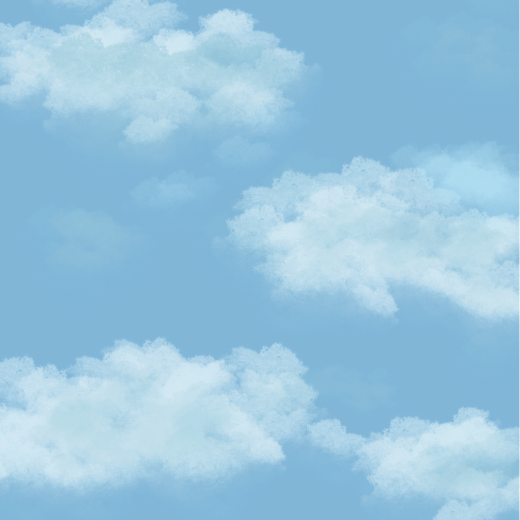 Sky watercolor background